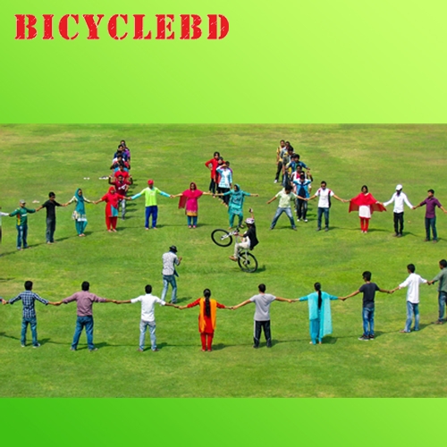 Cycle Stunt from Teenagers in Rajshahi